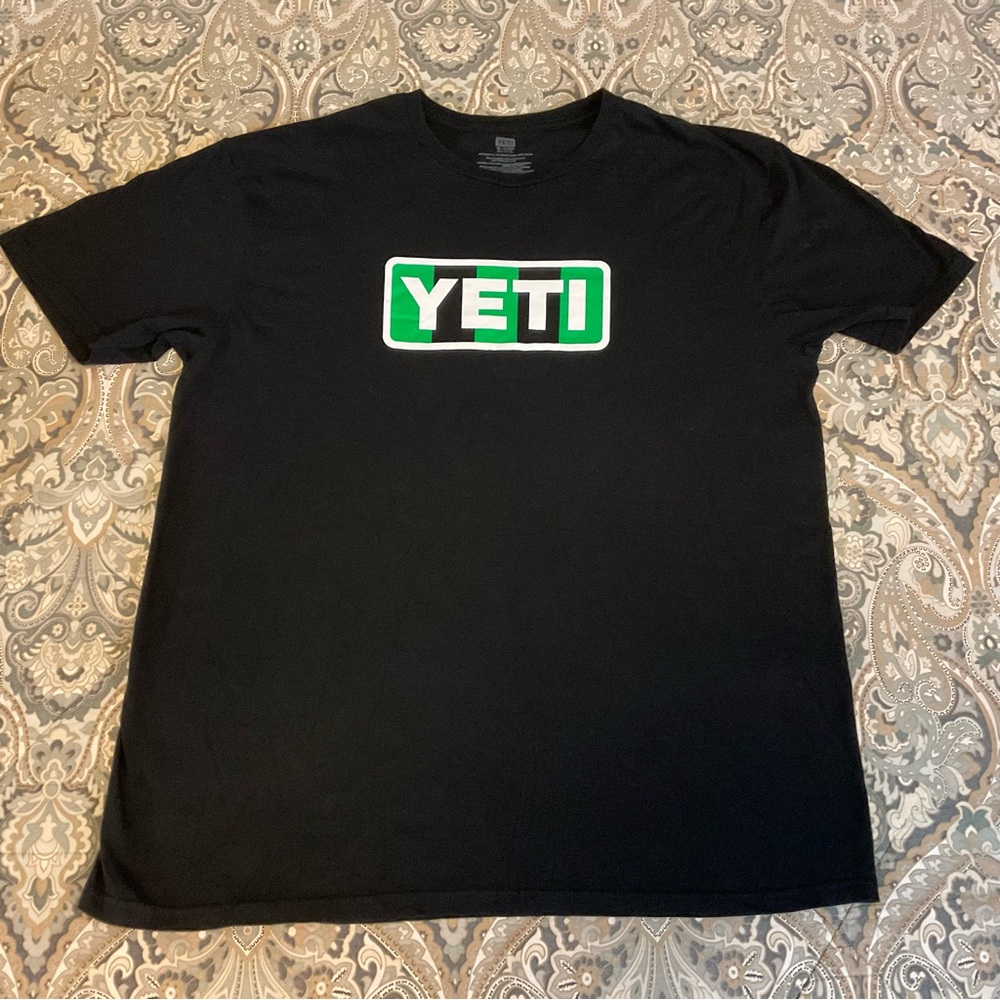 New Yeti Austin FC Soccer Team “The Verde” Black Tshirt Mens Sz XL